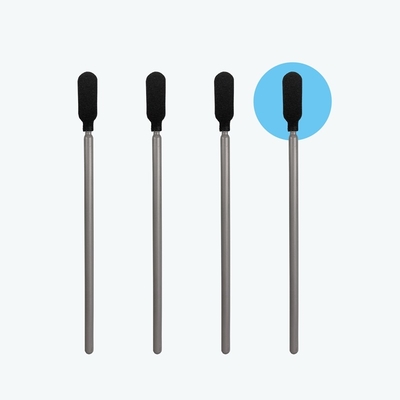 Esponja negra de la espuma del recinto limpio del uso industrial sin pelusa con Grey Stick
