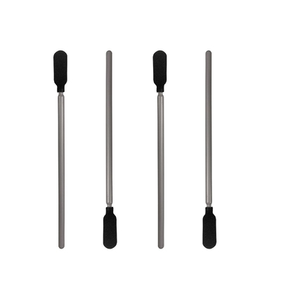 Esponja negra de la espuma del recinto limpio del uso industrial sin pelusa con Grey Stick