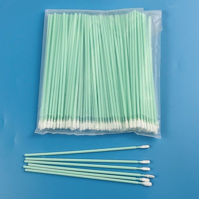 Swabs de limpieza de punta de microfibra y poliéster