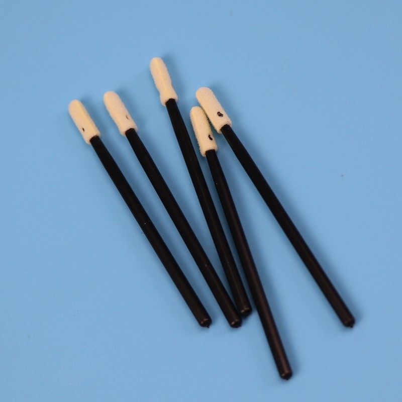 esponja de limpieza de la esponja de 3.2m m Mini Round Head Foam Swab para el uso industrial