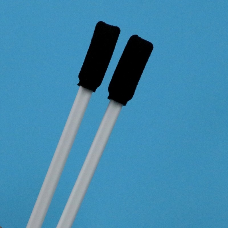 TX712 Lint libre Esponja cuadrada Negro Bastón de manguera blanca Rectangular Cuarto limpio Espa de espuma para la limpieza de la impresora
