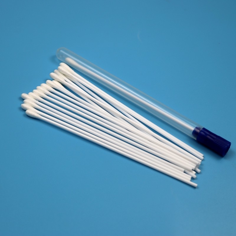 15cm Disposable PS Stick Rayon Swab Oral Especimeno estéril de recogida Swab Kit VTM