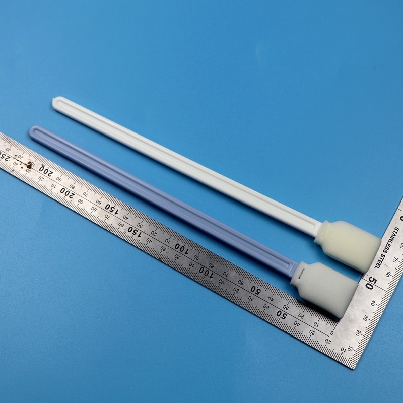 228mm Lint libre Blanco Extra Largo mango Rectangular Cubierta limpia Swab Impresora UV limpieza de espuma Swab