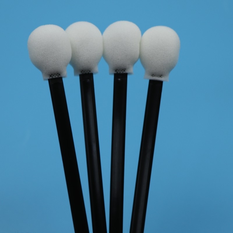 708 Lint Free Black Handle Circular Esponja Bastón Cubierta limpia Cuidado del automóvil Cubierta de espuma de caramelo