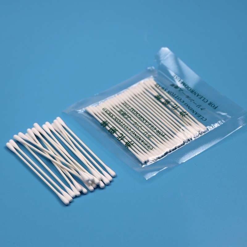 BB-001 Bastón de papel biodegradable de 3,2 mm Samll Botones de algodón Cosméticos Qtips Maquillaje Retirador de cotón