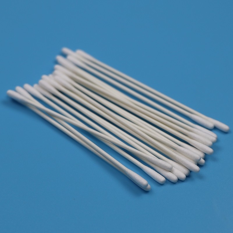 BB-002 Bastón de papel biodegradable de 2,6 mm Botones de algodón pequeños Cosméticos Qtips Maquillaje Quitador de cotón