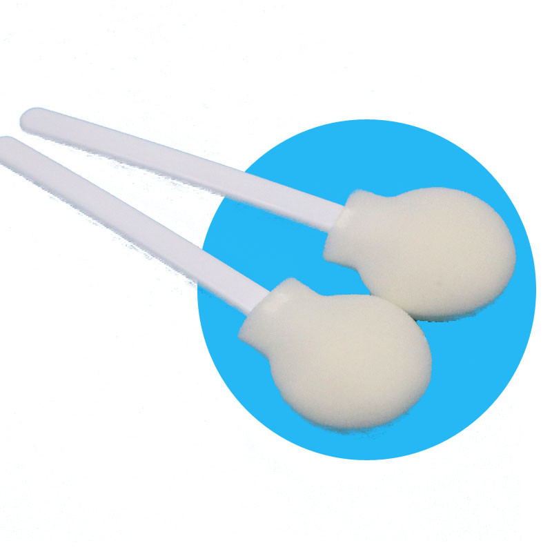 108 mm Disposable Blanco de PP 30 mm Gran Cabeza Redonda Esponja Bastón Circular Médico Españo de Espuma aplicador
