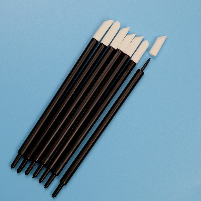 En stock T-11 Rígido PP Stick 5mm PU espuma Swab Molde Limpieza Rubí Bastón para el mantenimiento de la impresora