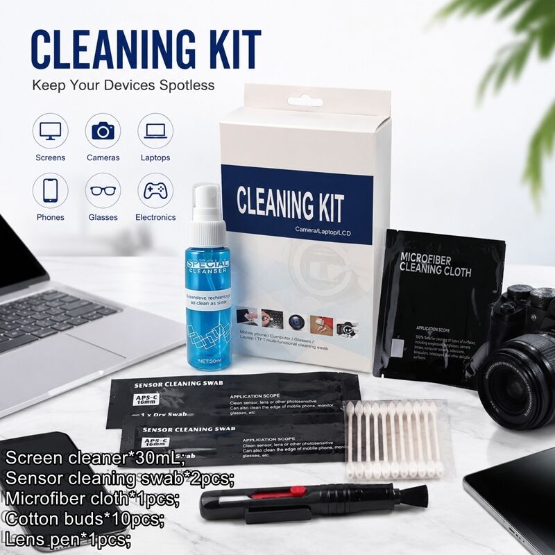 Kit de limpieza profesional de 5 en 1 para lente y sensor de cámara