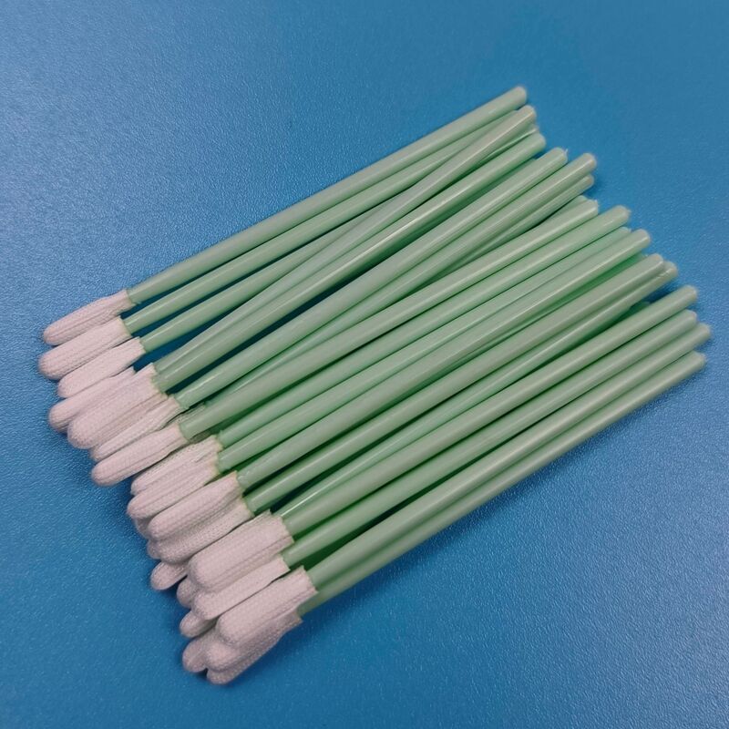 743 Hisopo de limpieza de precisión sin pelusa de 3,8 mm, hisopo sin pelusa para sala limpia, hisopo de poliéster ESD para limpieza de electrónica